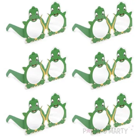 okulary party krokodyl stoklasa 6 szt