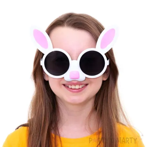 okulary party kroliczek z uszami partypal