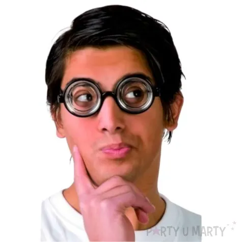 okulary party kujon grube bryle czarne tropic