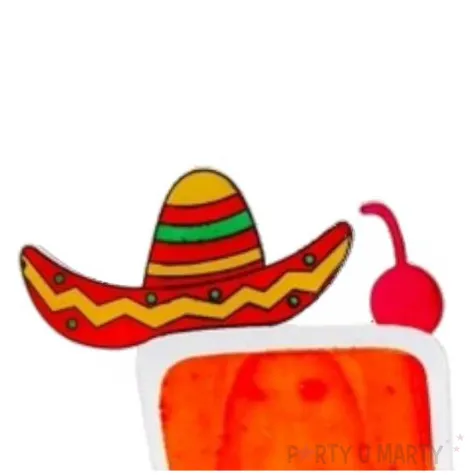 okulary party meksykanskie drinki z sombrero tamipol