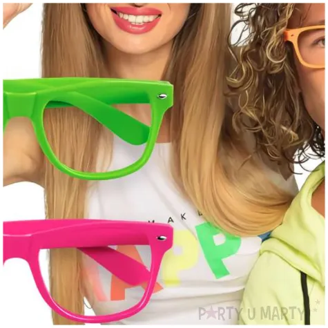 okulary party neonowy komplet boland 3 szt