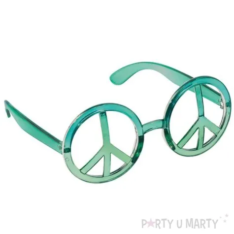 okulary party pacyfka hipisa amscan