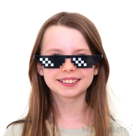 okulary party piksele deal with it waskie partypal