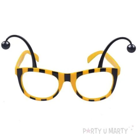 okulary party pszczolka zolte arpex