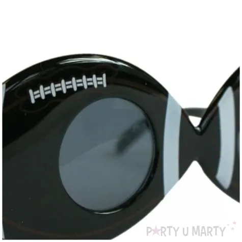 okulary party rugby football amerykanski czarny tamipol