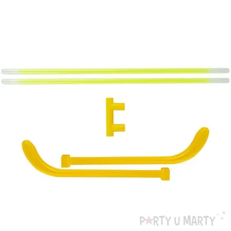 okulary party swietliki neon party zolty arpex 1 szt