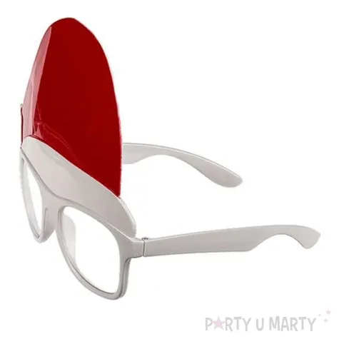 okulary party swiety mikolaj w czapce ootb