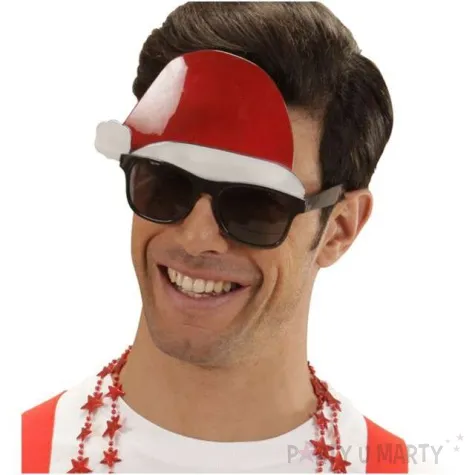 okulary party swiety mikolaj w czapce widmann