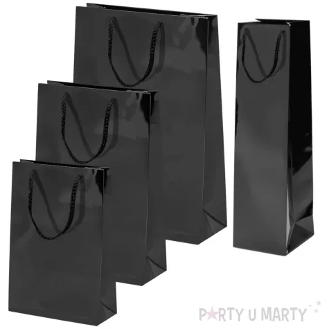 opakowanie na prezenty papierowa torba prezentowa 80 urodziny glamour 40x30x10 cm