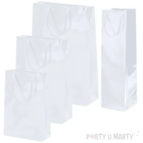 opakowanie na prezenty papierowa torba prezentowa urodziny wedkarz i zlota rybka 25x17x7 cm