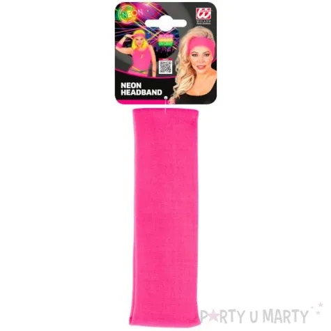 opaska elastyczna classic neon rozowa widmann