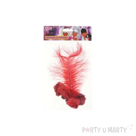 opaska elastyczna party retro czerwona