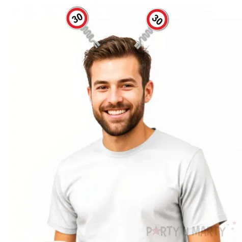 opaska party 30 urodziny traffic birthday