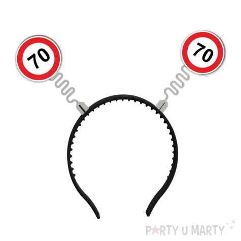 opaska party 70 urodziny traffic birthday