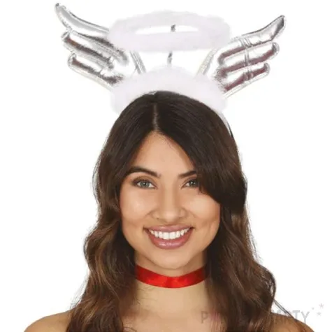 opaska party aniolek z aureola guirca