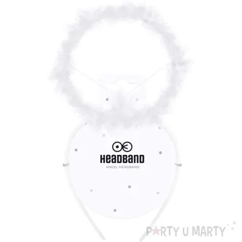 opaska party aureola aniolka bialy partypal