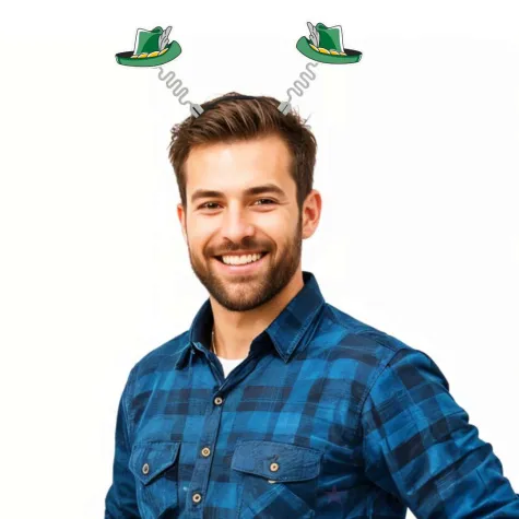 opaska party bawarska czapka zielony