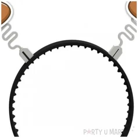 opaska party boze narodzenie bajkowy renifer