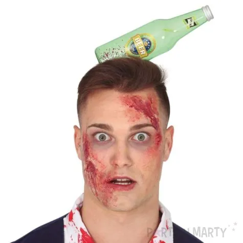 opaska party butelka w glowie guirca