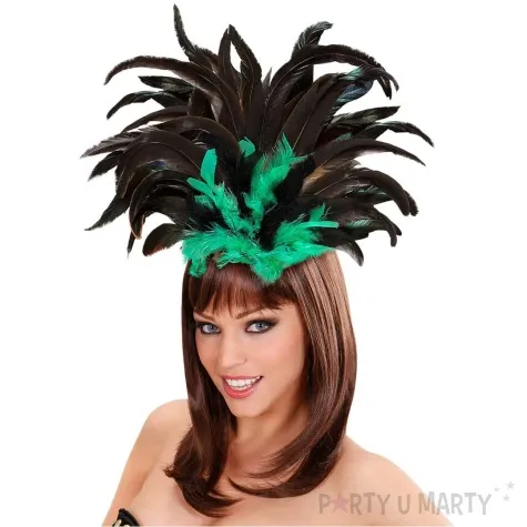 opaska party copacabana czarno zielony widmann