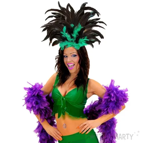 opaska party copacabana czarno zielony widmann