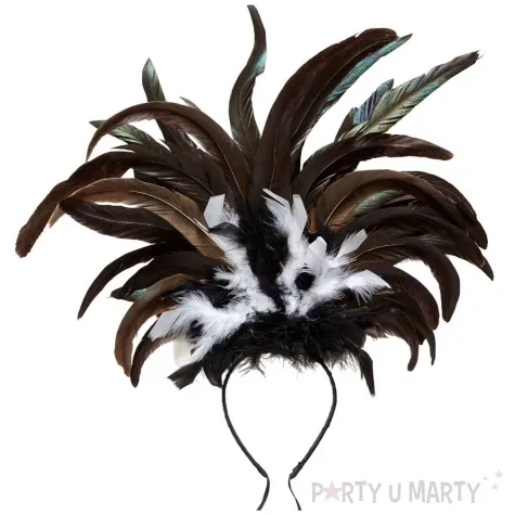 opaska party copacabona czarno bialy widmann