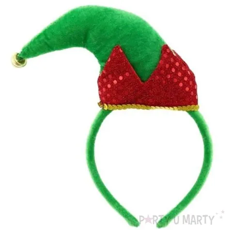 opaska party czapka elfa zielona godan
