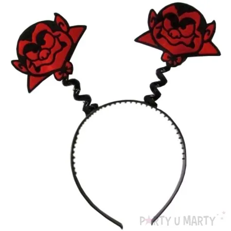 opaska party czerwony dracula wampiry czarna arpex