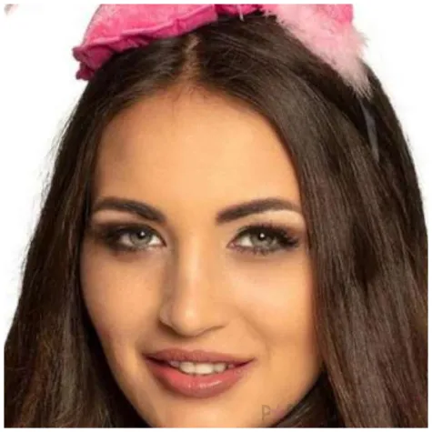 opaska party flaming rozowy boland