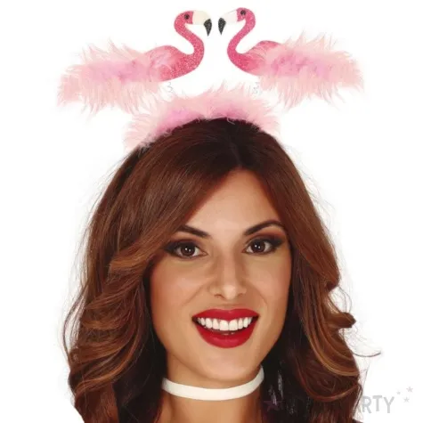 opaska party flamingi puchate guirca