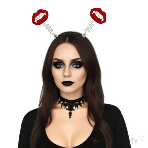 opaska party halloween usta sexi wampirki