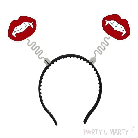 opaska party halloween usta wampirki