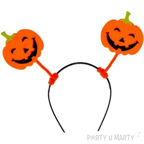 opaska party halloweenowe dynie pomaranczowa carnival toys