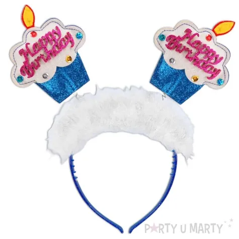 opaska party happy birthday babeczki i marabou widmann