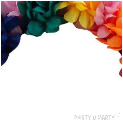 opaska party hawajskie kwiaty kolorowa funny fashion