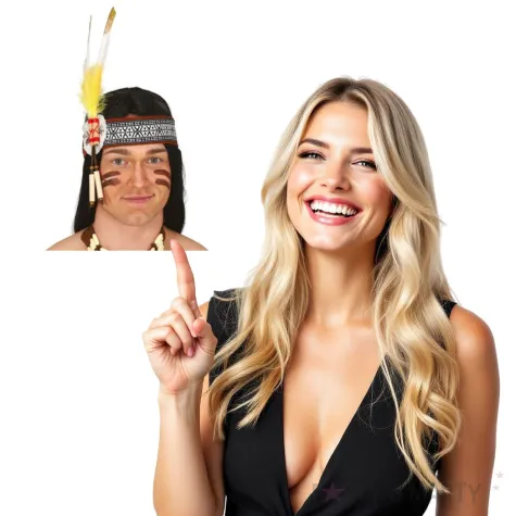 opaska party indianin guirca