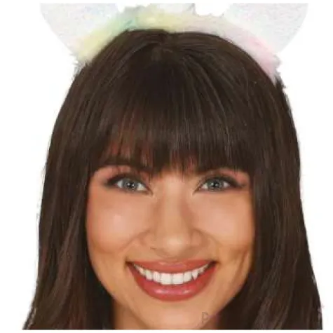 opaska party jednorozec biala guirca