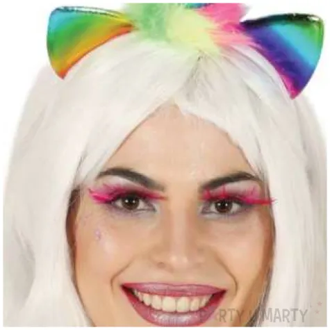 opaska party jednorozec teczowy guirca