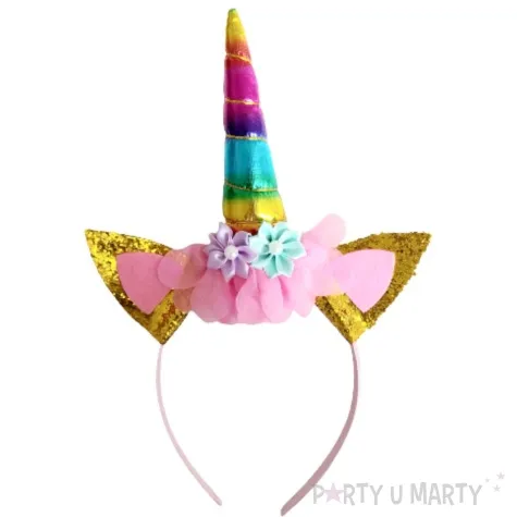 opaska party jednorozec teczowy jix