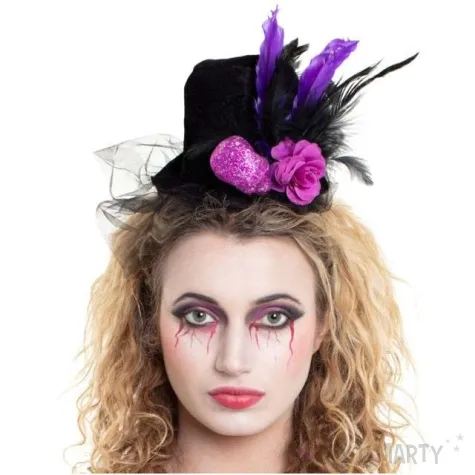 opaska party kapelusz z czaszka folat