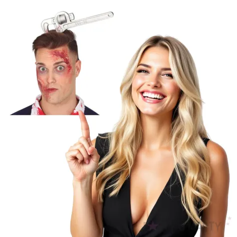 opaska party klucz w glowie guirca