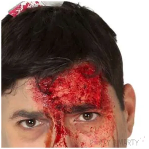 opaska party klucz wbity w glowe guirca