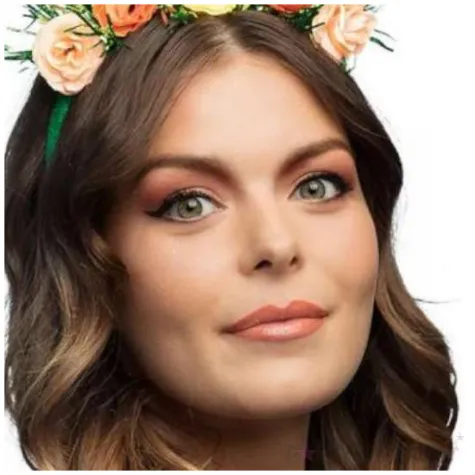 opaska party kwiaty i motyle boland