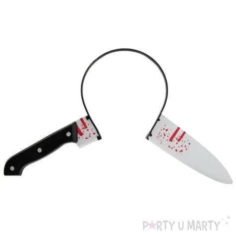 opaska party noz w glowie plastikowy partypal