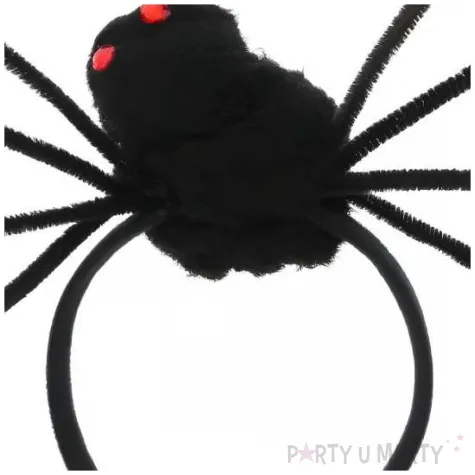 opaska party pajak z czerwonymi oczami czarny godan