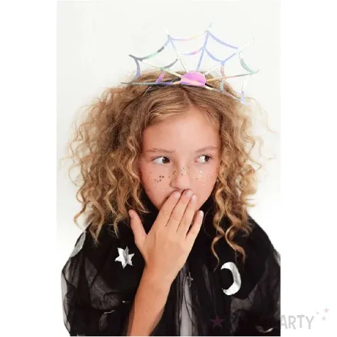 opaska party pajeczyna opalizujaca partydeco