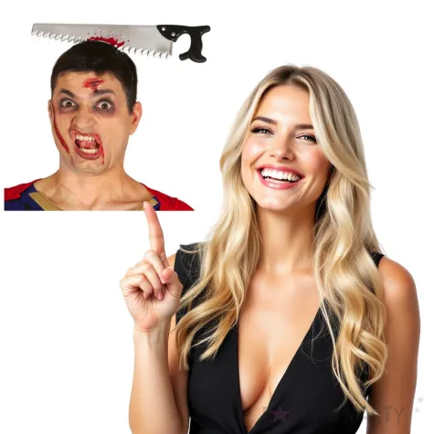 opaska party pila w glowie guirca