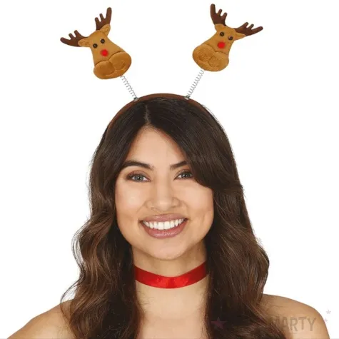 opaska party renifery na sprezynkach guirca