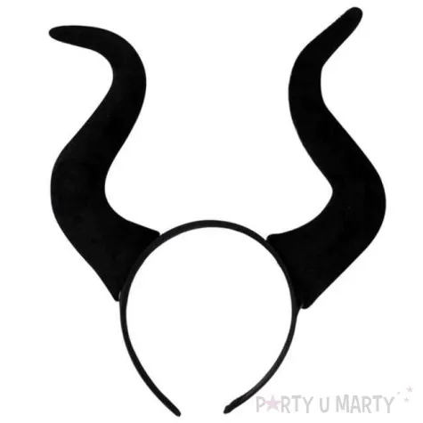 opaska party rogi diabla czarne fyasa