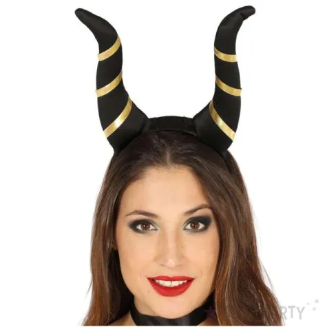 opaska party rogi diaboliny czarne guirca